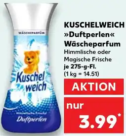 Kaufland KUSCHELWEICH Duftperlen Wäscheparfum Angebot