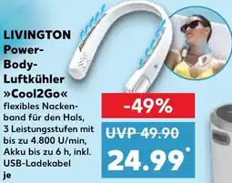 Kaufland LIVINGTON Power Body Luftkühler Cool2Go Angebot