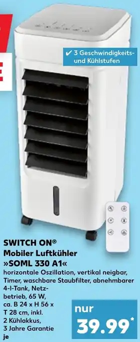 Kaufland SWITCH ON Mobiler Luftkühler SOML 330 A1 Angebot