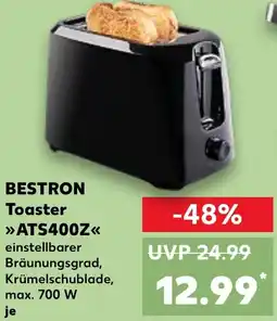 Kaufland BESTRON Toaster »ATS400Z« Angebot