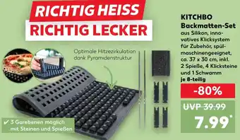 Kaufland KITCHBO Backmatten-Set Angebot