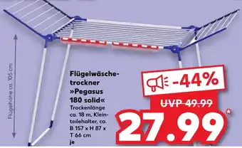 Kaufland LEIFHEIT Flügelwäschetrockner Pegasus 180 Solid Angebot