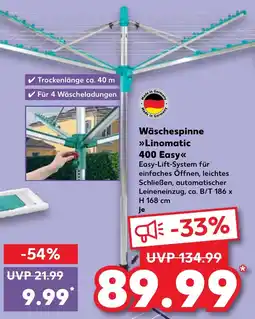 Kaufland LEIFHEIT Wäschespinne Linomatic 400 Easy Angebot