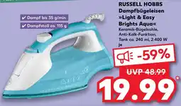 Kaufland RUSSELL HOBBS Dampfbügeleisen Light & Easy Brights Aqua Angebot