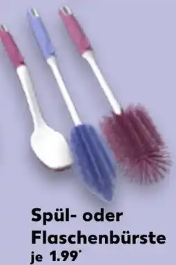 Kaufland Spül- oder Flaschenbürste Angebot
