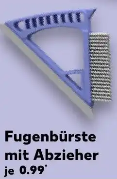Kaufland Fugenbürste mit Abzieher Angebot