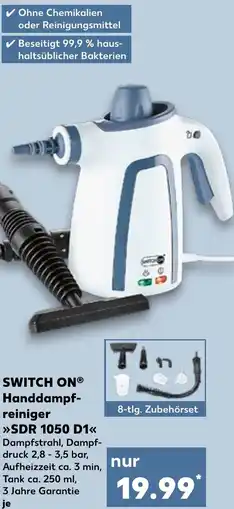 Kaufland SWITCH ON Handdampfreiniger Angebot