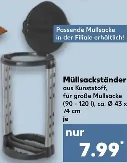 Kaufland Müllsackständer Angebot