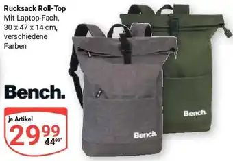Globus Bench Rucksack Roll-Top Angebot