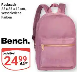 Globus Bench Rucksack Angebot