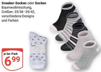 Globus Sneaker-Socken oder Socken Angebot