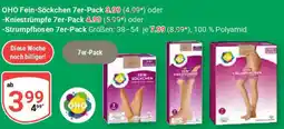 Globus OHO Fein-Söckchen 7er-Pack Angebot