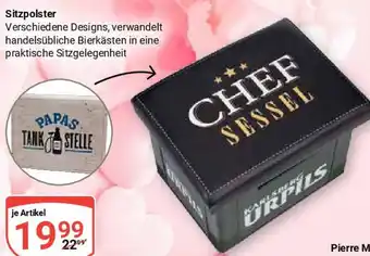 Globus Sitzpolster Angebot