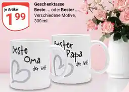 Globus Geschenktasse Beste oder Bester Angebot