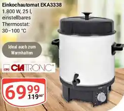 Globus CLATRONIC Einkochautomat EKA3338 Angebot