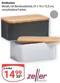 Globus Zeller Brotkasten Angebot