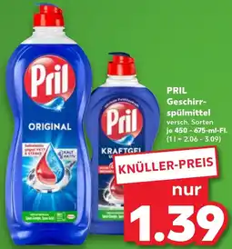 Kaufland PRIL Geschirrspülmittel Angebot
