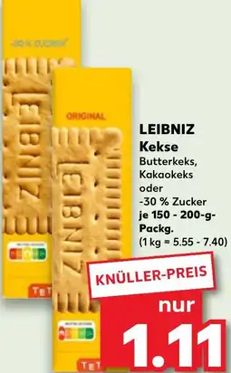 Kaufland LEIBNIZ Kekse Angebot