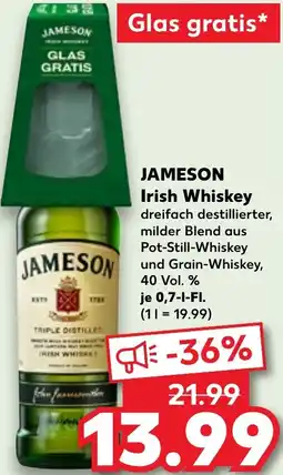 Kaufland JAMESON Irish Whiskey Angebot