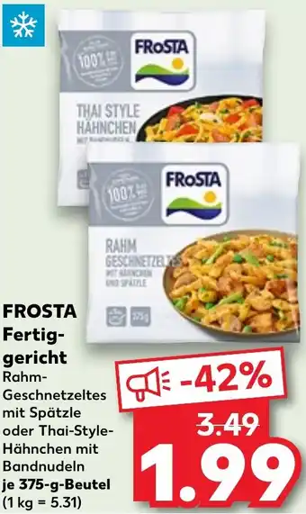 Kaufland FROSTA Fertiggericht Angebot