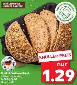 Kaufland Dinkel-Vollkornbrot Angebot