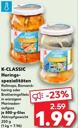 Kaufland K-CLASSIC Heringsspezialitäten Angebot