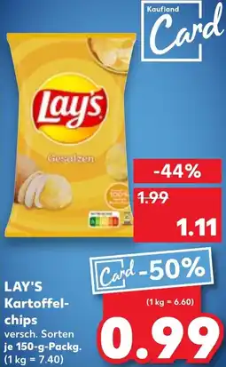 Kaufland LAY'S Kartoffelchips Angebot