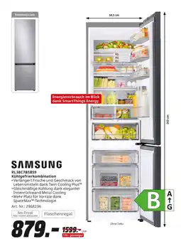 MediaMarkt Samsung rl38c7b5b59 kühlgefrierkombination Angebot