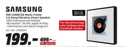 MediaMarkt Samsung hw-ls60d/zg music frame 2.0-kanal wireless smart speaker Angebot