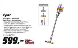 MediaMarkt Dyson v15 detect absolute kabelloser akkusauger Angebot