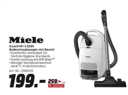 MediaMarkt Miele guard m1 s 8380 bodenstaubsauger mit beutel Angebot
