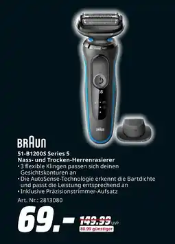 MediaMarkt Braun 51-b1200s series 5 Angebot