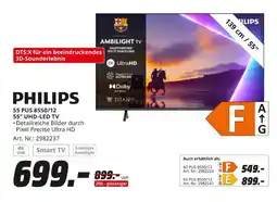 MediaMarkt Philips 55 pus 8550/12 55 uhd-led tv Angebot