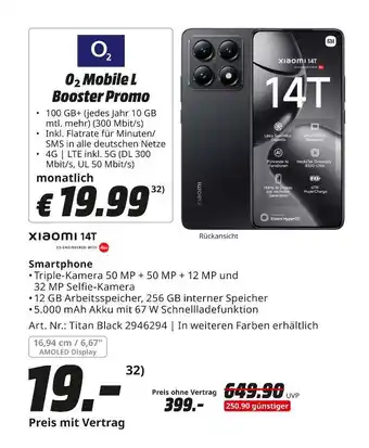 MediaMarkt Xiaomi 14t Angebot