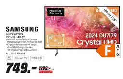 MediaMarkt Samsung gu 75 du 7179 75 uhd-led tv Angebot
