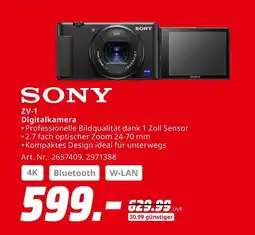 MediaMarkt Sony zv-1 digitalkamera Angebot