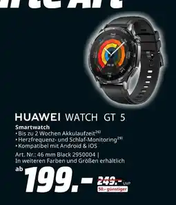 MediaMarkt Huawei watch gt 5 Angebot