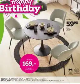 Mömax Esstisch „panther2“ oder stuhl „zoe“ Angebot