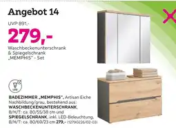 Mömax Badezimmer „memphis“ Angebot