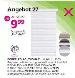 Mömax Doppelrollo „thomas“ Angebot