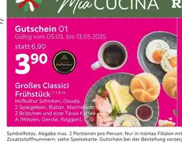Mömax Großes classici frühstück Angebot