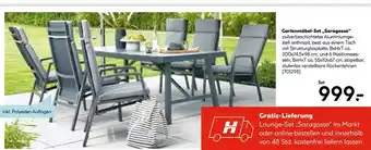 Hellweg Gartenmöbel-set saragossa Angebot