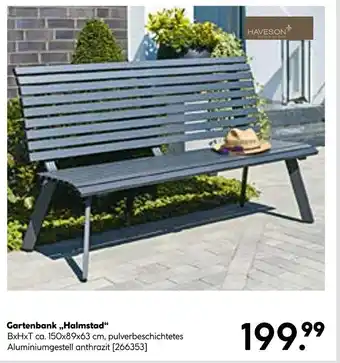 Hellweg Haveson gartenbank „halmstad“ Angebot