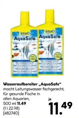 Hellweg Tetra wasseraufbereiter aquasafe Angebot
