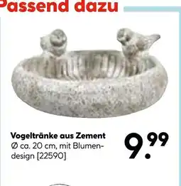 Hellweg Vogeltränke aus zement Angebot