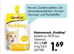 Hellweg Gimcat katzensnack pudding Angebot