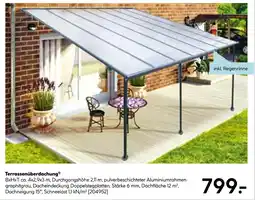 Hellweg Terrassenüberdachung Angebot