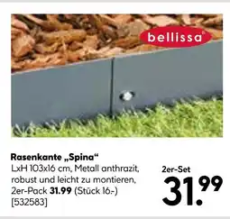 Hellweg Bellissa rasenkante „spina“ Angebot