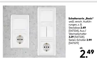 Hellweg Schalterserie „basic“ Angebot