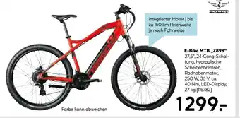 Hellweg Zündapp e-bike mtb „z898“ Angebot